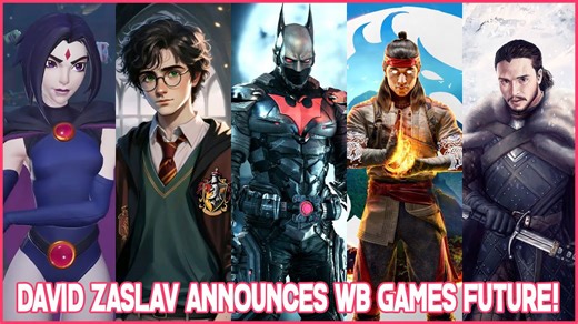 David Zaslav announces future of WB Games (Batman, Harry Potter, Mortal Kombat)