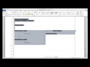 Preparing a Pleading in Word 2010