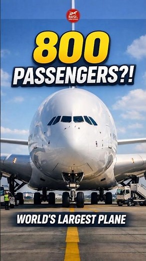 A Close-up View Of The World’s Largest Passenger Aircraft Ever Built #aviation
