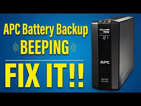 How To Fix APC Battery Backup Beeping Continuously - Troubleshoot Guide