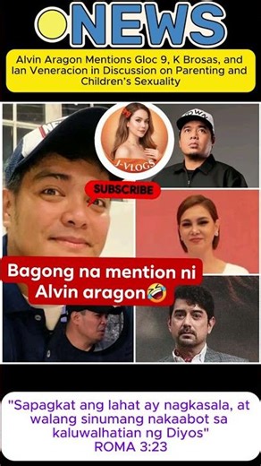 Alvin Aragon Mentions Gloc 9, K Brosas, and Ian Veneracion in Discussion on Parenting and Children’s