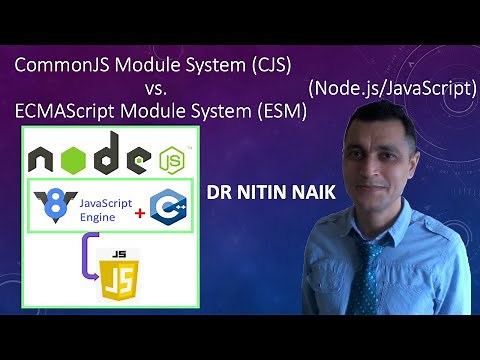 3 CommonJS Module System (CJS) vs. ECMAScript Module System (ESM) in Node.js and JavaScript