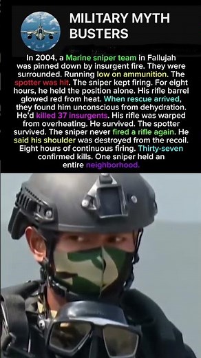 Sniper Held Off an Entire Neighborhood for 8 Hours | Fallujah