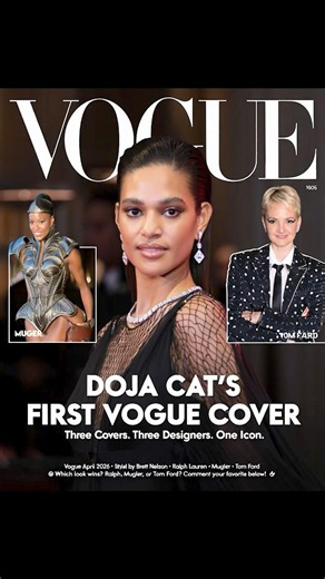 Doja Cat’s Mugler armor is INSANE 😱 #dojacat #mugler #vogue