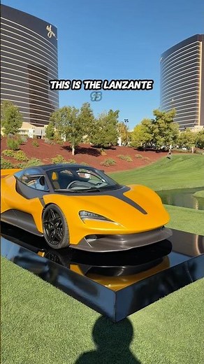 Lanzante 95 59 3 Seater McLaren based Supercar