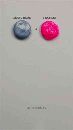 Quiet intensity in every stroke 🤩🔥 #colormixing #satisfying #asmr