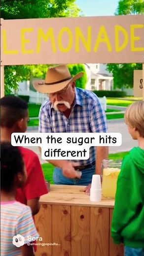 Wilford Brimley Runs a Lemonade Stand… Then the Mood Swings Hit 😡🍋 #Diabeetus