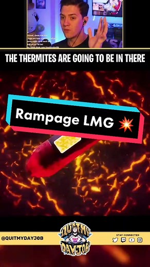 The Rampage LMG uses Thermite Grenades to super charge it! 💥 #onlinegaming #SummerOfGaming #apexlegendsnews #twitch #streamer
