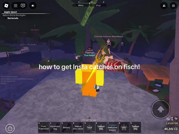 How to Get Instant Catches in Fisch on Roblox