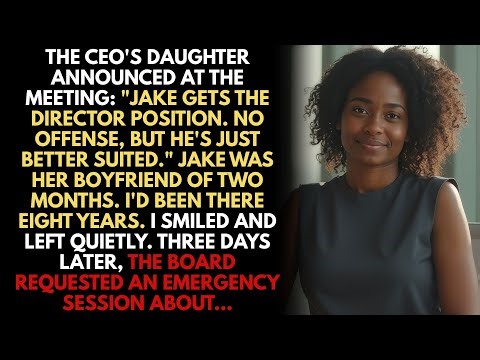 She handed my job to her boyfriend, unaware that I was legally her grandmother.