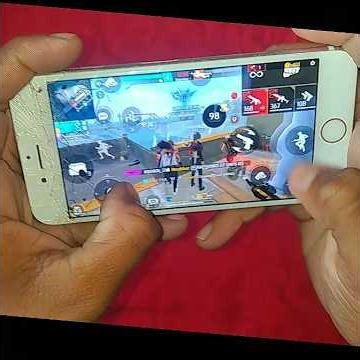 I Phone 6s Handcam Gameplay 👽 I Phone 6s Free Fire 🇧🇷
