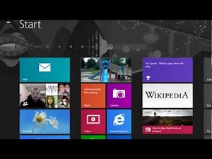 Windows 8 walk through