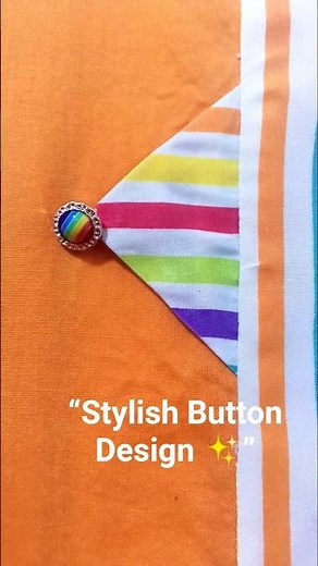 Stylish Orange Shirt 🧡 | Multi Color Design & Trendy Button Style ✨