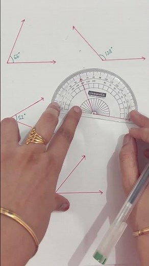 ✍️ Learn to Measure Angles Correctly | Maths Shortcut