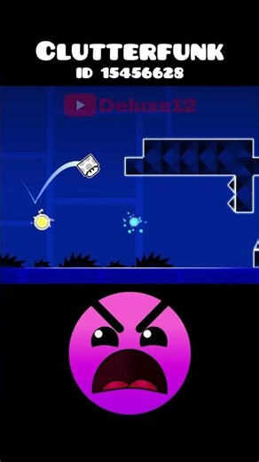 Clutterfunk challenge #geometrydash #shorts #deluxe12