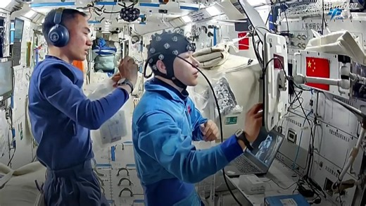 1.6K views · 99 reactions | How to conduct scientific experiment in microgravity? Get a glimpse into the #Shenzhou20 crew's busy week aboard China's #Tiangong Space Station! | Wu Lei | Facebook