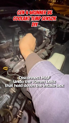 High idle on 2004 4Runner #shorts #diy #toyota #toyota4runner #automotive #carproblems