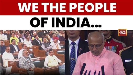 Constitution Day: VP C.P. Radhakrishnan Highlights India's Growth Calls for Reforms