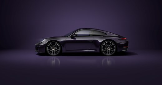 The Porsche 911 in Violametallic | Porsche Paint to Sample