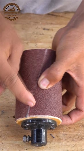 1.4M views · 8.9K reactions | Woodworking Idea Spinning Sanding Paper Replacement #sanding #tablesaw #jig #woodhacks #woodcraft #woodart #wooddesign #woodcraft #woodworking #wood #tipswoodworking #wooddiy #woodwork #woodjoinery #Japanesejoinery #joinery #Wow #tricks #carpentry #carpenter #spinning #handmade #virals #love | Woodworking TV | Facebook