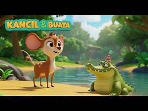 The Story of the Mouse Deer and the Crocodile | Children's Fairy Tales, Animal Stories, 3D Animat...