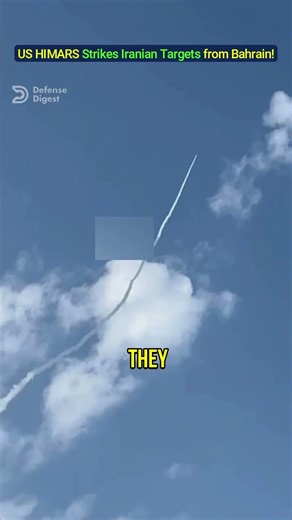 US HIMARS Strikes Iranian Targets from Bahrain!