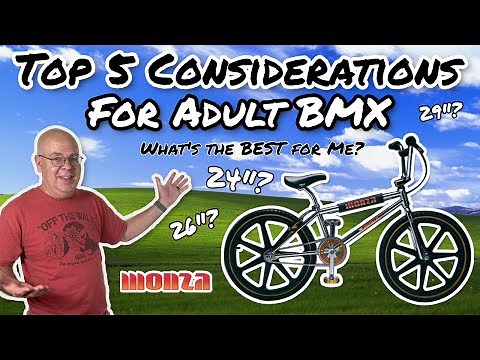 How to choose the BEST adult BMX bike: Top 5 factors you need to consider | Monza BC 24" BMX
