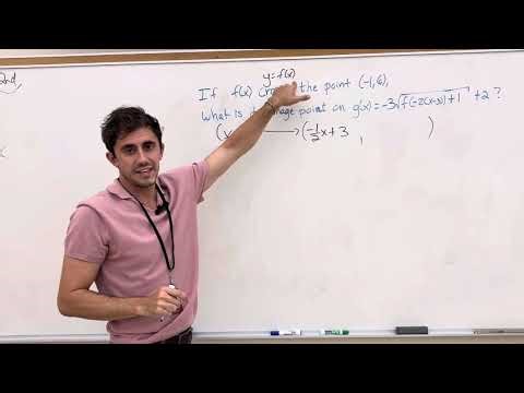 Precal 12 - Mapping the Square root of a function (2.2)