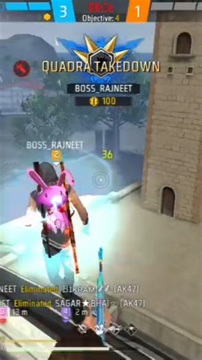 Cs Rank Video 1vs4 Clutch Impossible In #freefire #funny #shorts#viralshorts#crezycomedy #hellorawdy