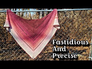 Crochet Easy Shawl Wrap Tutorial - Fastidious and Precise Shawl