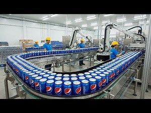 Inside a Modern Pepsi Factory | Soft Drink Manufacturing Process | Inside the Factory