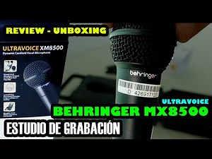 RECORDING STUDIO | BEHRINGER XM8500 Microphone Review