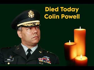 Colin Powell DIED TODAY: RIP: Passed Away | Memorial Biography | Mini Documentary
