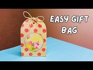 Easy Gift Bag | Gift Wrapping Ideas