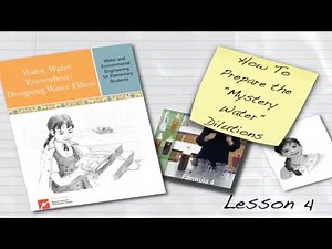 EiE How-To: Designing Water Filters - How to Prepare the “Mystery Water” Dilutions