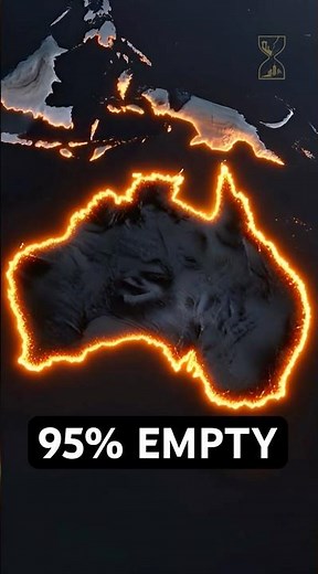 Why 95% of Australia Is Basically Empty