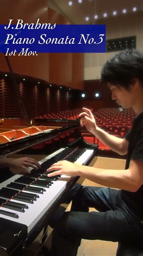 ブラームス：ピアノソナタ 第3番 へ短調 作品5 第1楽章 / Brahms : Piano Sonata No.3 Op.5