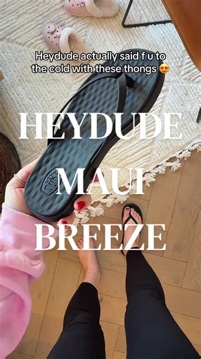 HeyDude Maui Breeze: Perfect Thongs for Warm Weather