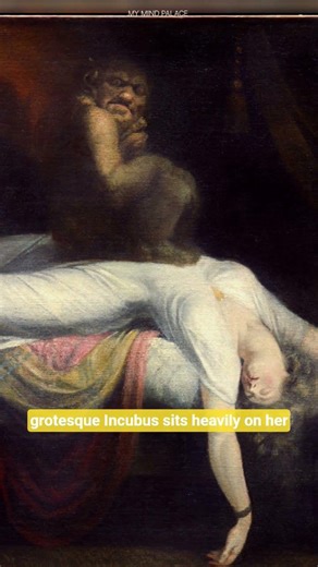 Henry Fuseli - The Nightmare (1781) #DarkArt #ArtExplained #NightmarePainting
