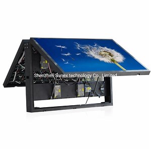 [Hot Item] P4 P5 P6 P8 Outdoor 4G WiFi Double Sided Front Open Wall Mounted Advertising LED Panel LED Billboard LED Screens LED Display