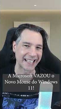 A Microsoft VAZOU o Novo Mouse do Windows 11