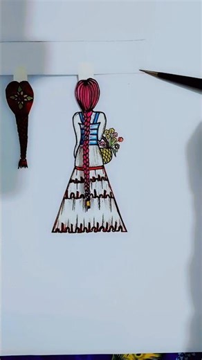 art#girl drawing #emoji drawing#shortsfeed #painting #shorts #funny #youtubeshorts