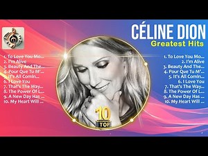 Céline Dion All Songs Collection 📀 Céline Dion Complete Music Library 📀 Céline Dion Superstar Play