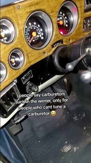 cold start 1977 chevy k10 350 with a quaderajet