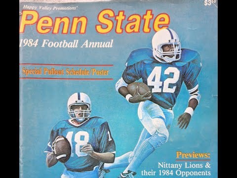 Sept 8, 1984 - Penn State Radio Broadcast of Rutgers at PSU, Intro and 1st Quarter Only