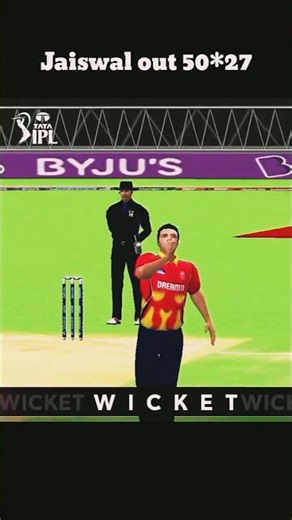 Jaiswal 50*27 out vs Punjab👑#short