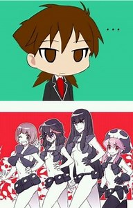 Kill La Kill DxD - cap final lemon issei y ryuko