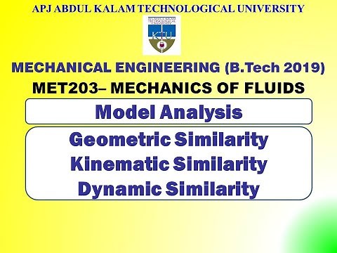 Model Analysis & Types of Similarities | KTU - ME - MET 203 MOF | Module 5 | Part 8