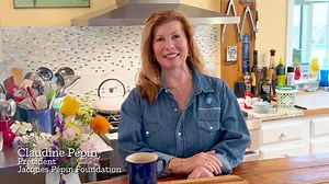 91K views · 3.3K reactions | Join Claudine Pépin Claudine Pepin and home cooks nationwide in the Jacques Pépin Foundation’s 90/90 Celebration Campaign! All year long, gather family and friends at home with Jacques Pépin recipes (or your family favorites!) to support the JPF's mission with good food and fellowship.  Get all the details and sign up to celebrate here: https://bit.ly/JPFHomeCelebrations | Jacques Pépin Foundation | Facebook