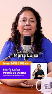 4.5K views · 92 reactions | ¡Mañana a las 7:00 p.m. en "Déjame que te cuente"!  Estará María Luisa Preciado Arana, presidenta de Misión Issac, para conversar sobre el trabajo que realizan. 蘭 | MIMP Conadis | Facebook
